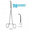 Mixter Forceps, Curved, 22 cm